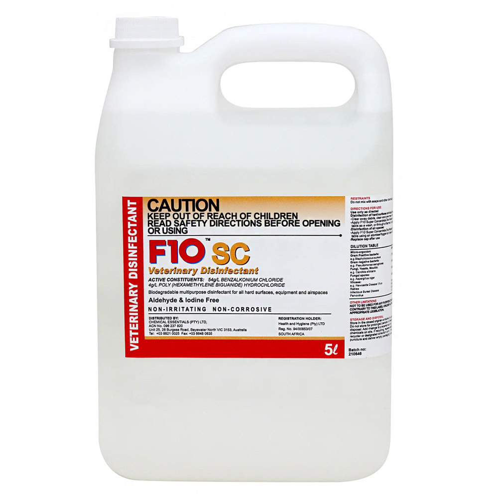 F10 SC Veterinary Disinfectant