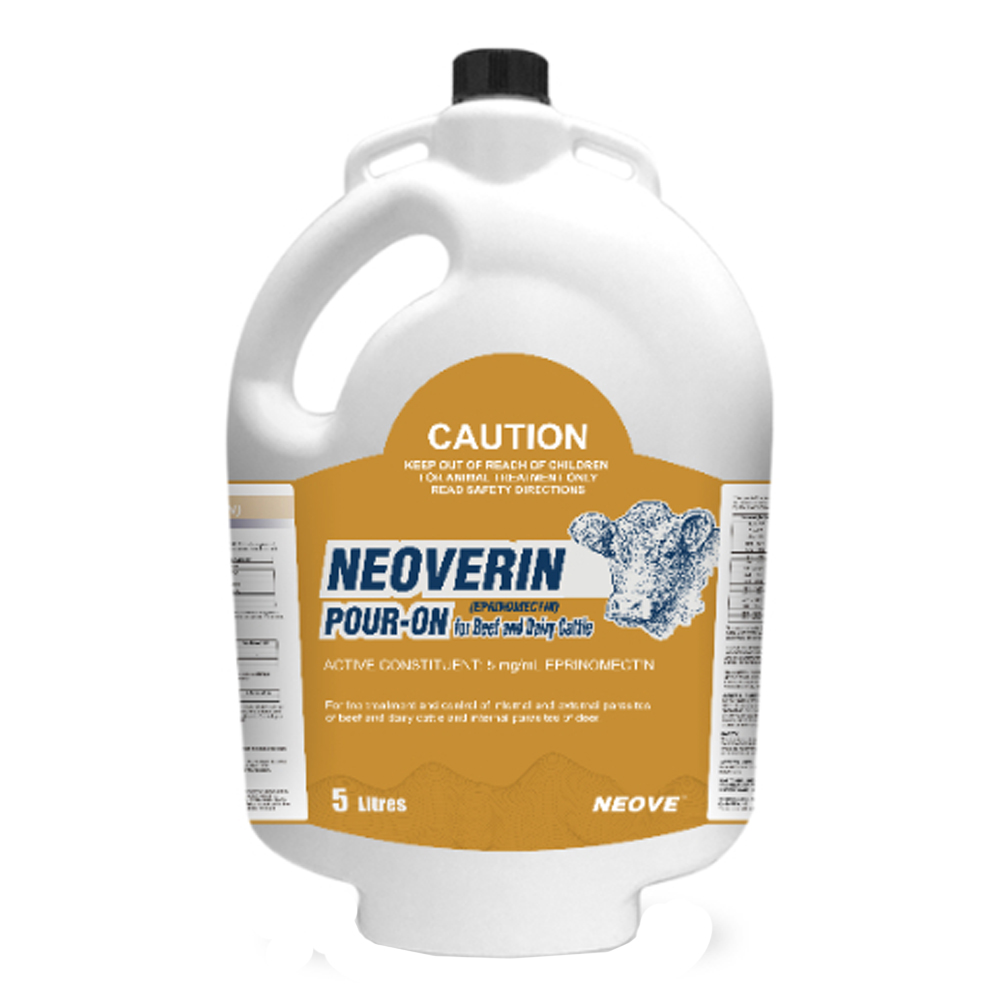 Neoverin Pour-On For Beef and Dairy Cattle for Farm Animals