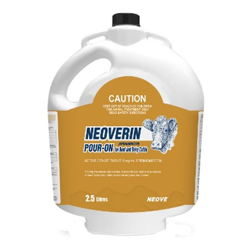 Neoverin Pour-On For Beef and Dairy Cattle