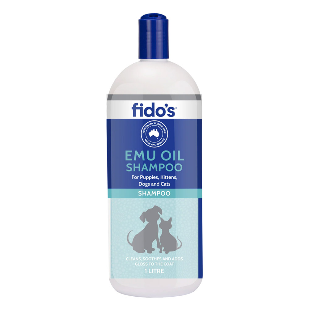 Fido's Emu Oil Shampoo For Dogs And Cats  1 Litre
