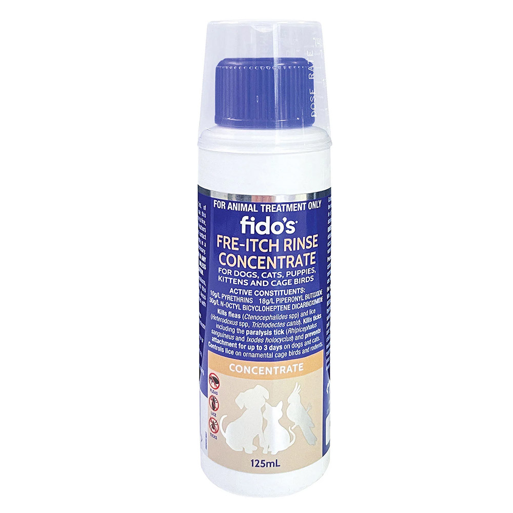 Fido's Fre-Itch Rinse Concentrate for Dog Supplies