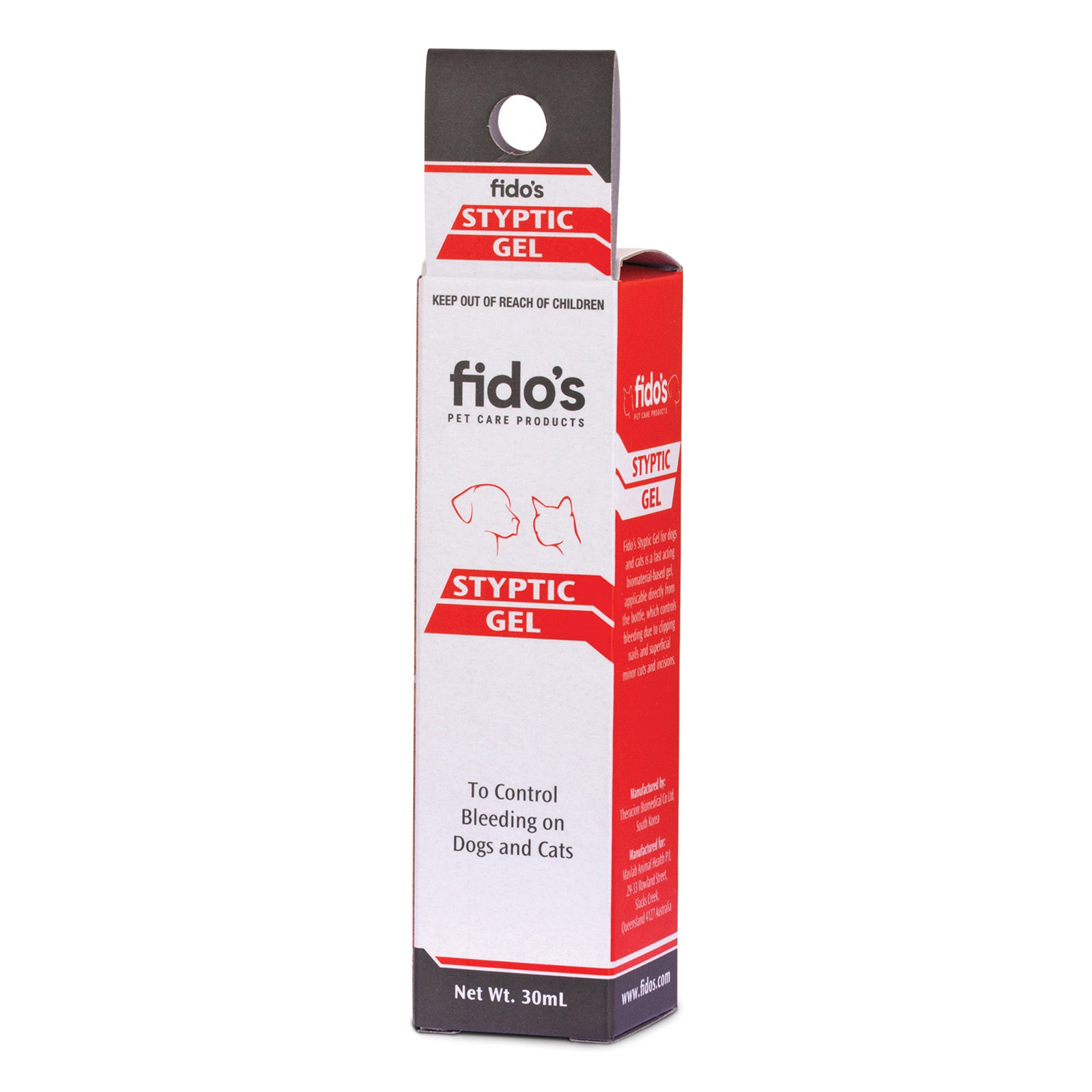 Fido's Styptic Gel for Dog Supplies