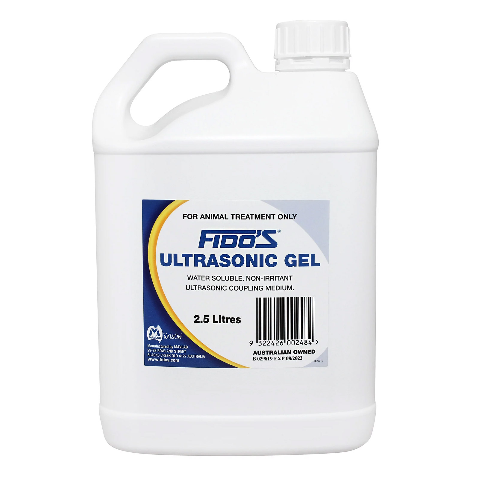 Fido's Ultrasonic Gel for Dog Supplies
