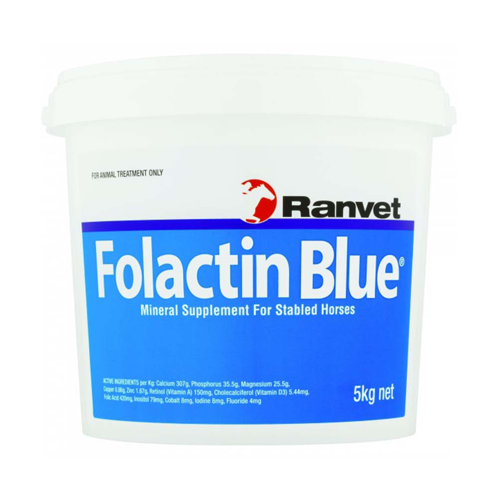Ranvet Folactin Blue for Horse Supplies