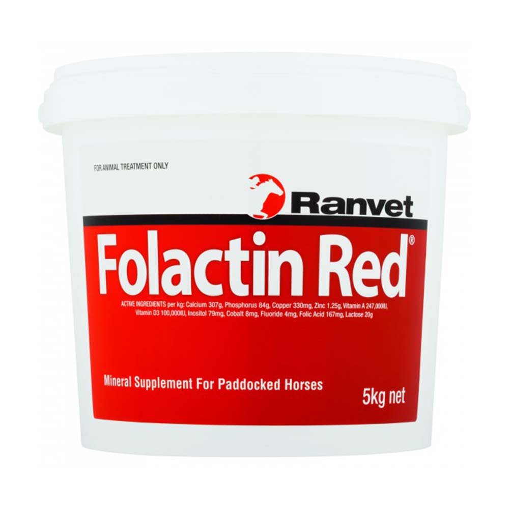 Ranvet Folactin Red for Horse Supplies