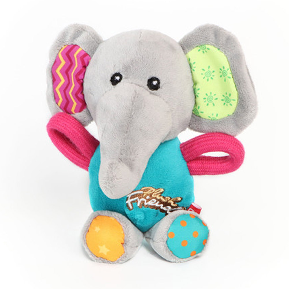 GiGwi Plush Squeaker Friendz Toy for Dogs - Elephant