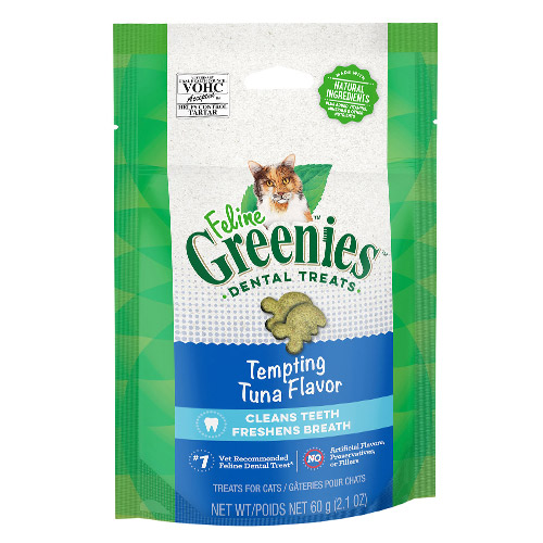 Greenies Feline Tempting Tuna Flavor Dental Cat Treats