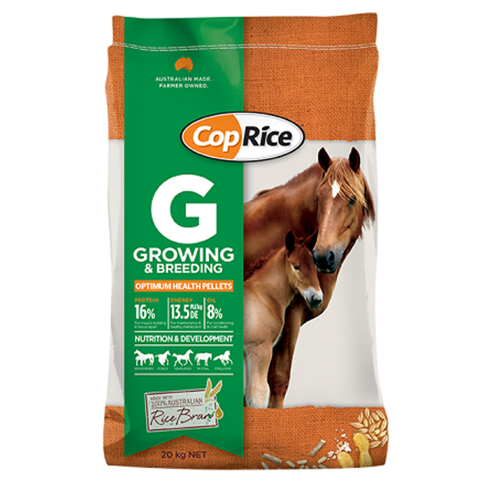 CopRice Horse G Pellets Growing & Breeding Pellets