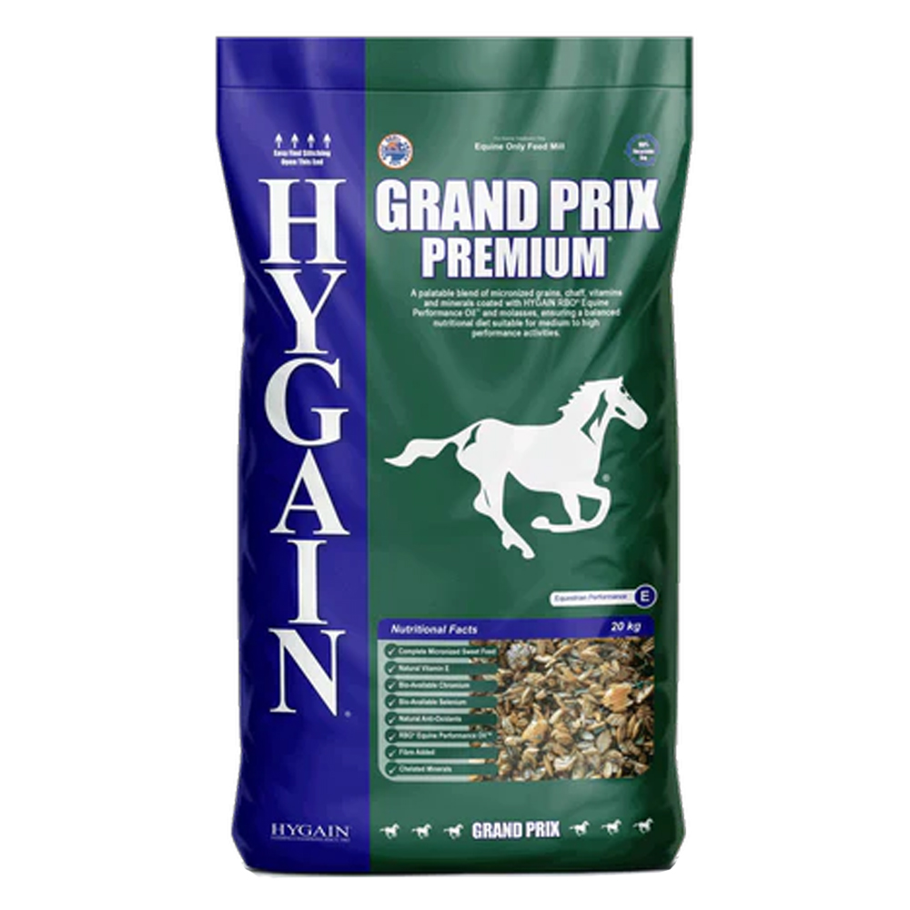 Hygain Grand Prix Premium Feed for Horse for Pet Foods
