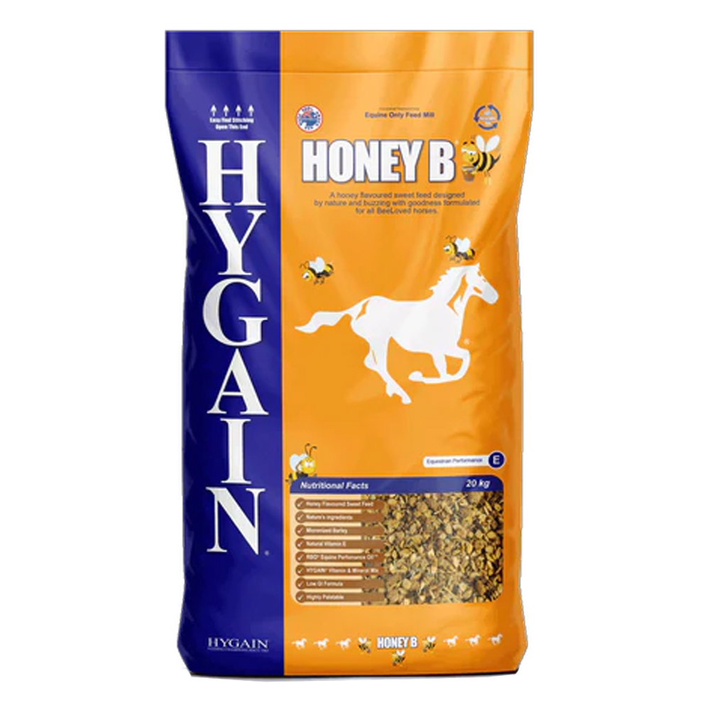 Hygain Honey B Feed for Horse for Pet Foods