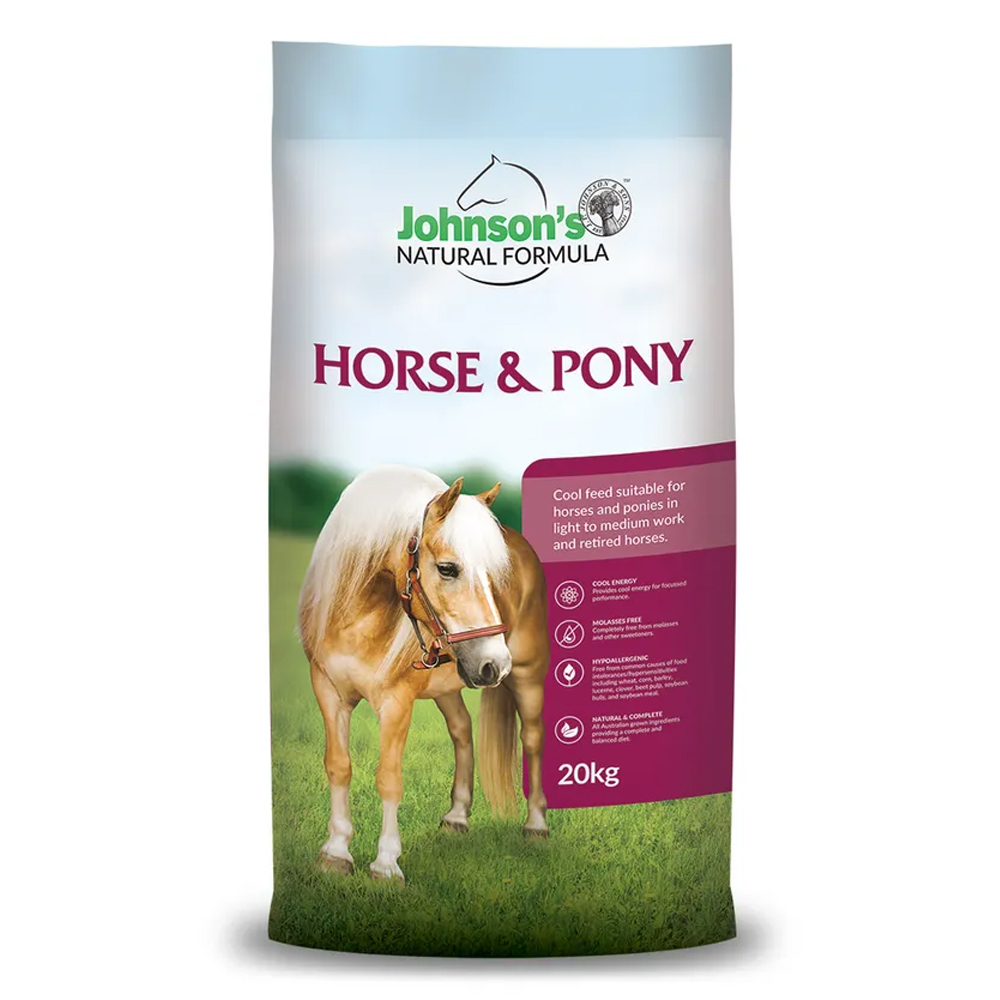 Johnson's Natural Formula Horse & Pony Feed