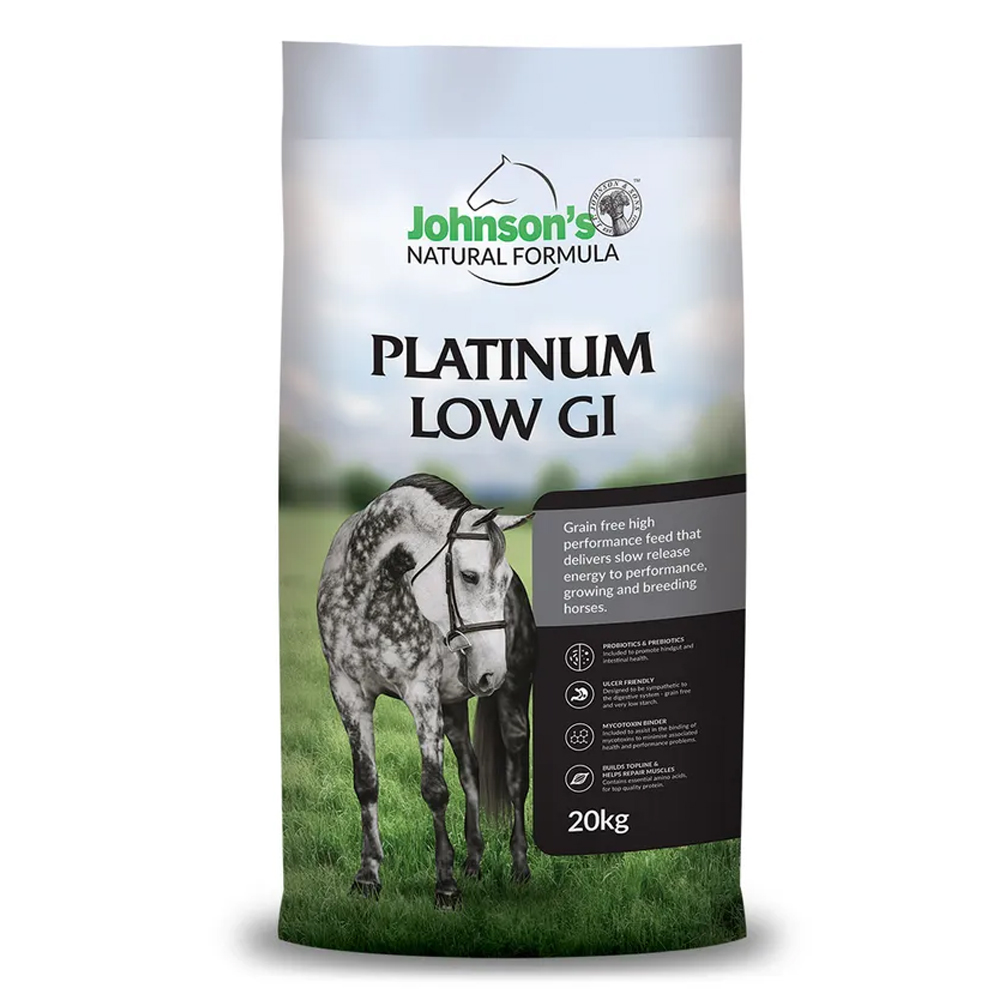 Johnson's Natural Formula Platinum Low GI Feed for Horse