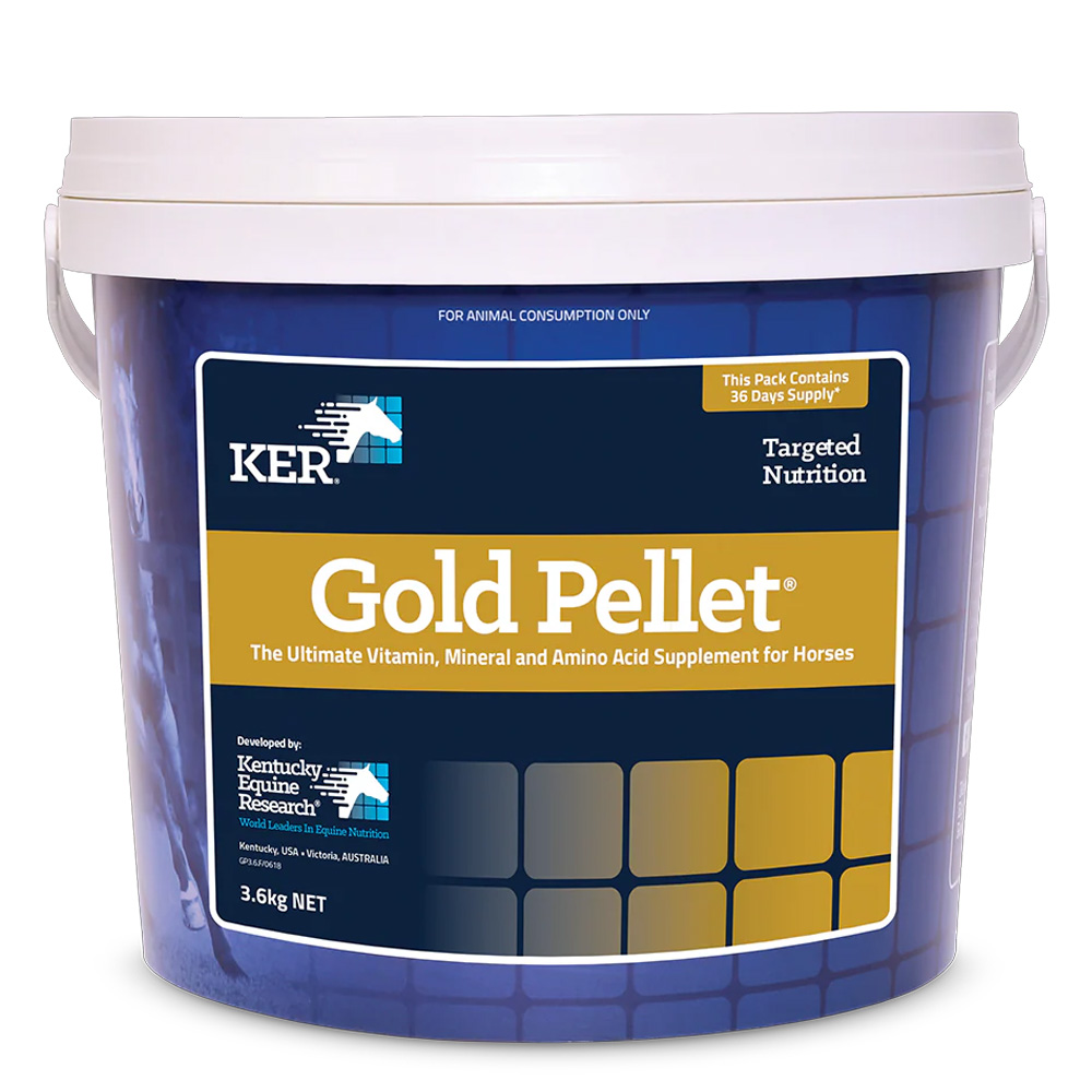 KER Gold Pellet Vitamin and Mineral Supplement for Horse for Horse Supplies