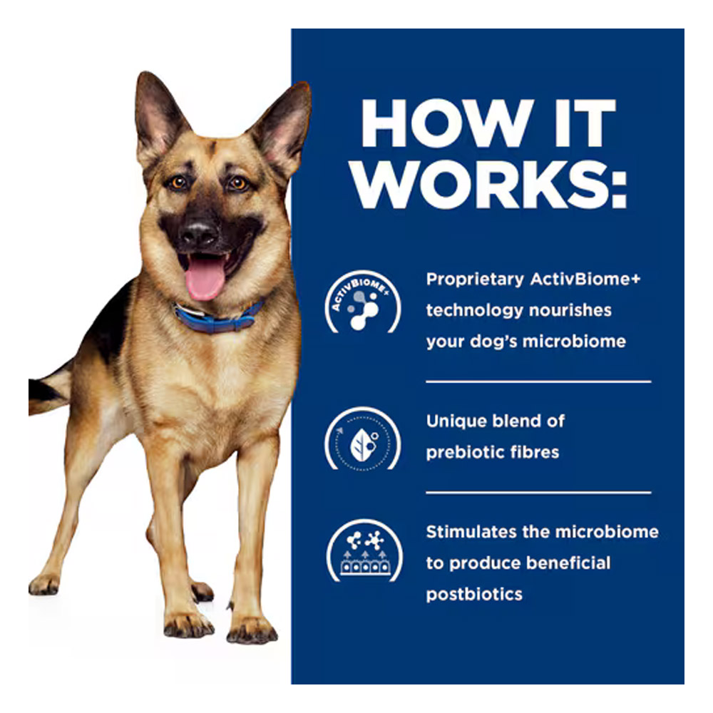Hill's Prescription Diet Gastrointestinal Biome Digestive/Fibre Care with Chicken Wet Dog Food 370gm