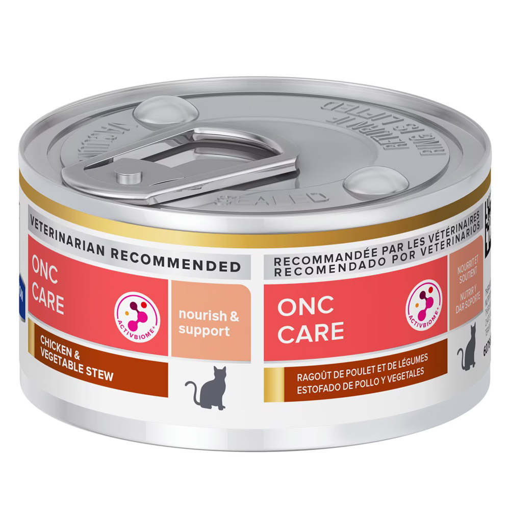 Hill's Prescription Diet ONC Care Nourish & Support Chicken & Vegetable Stew Wet Cat Food 82gm