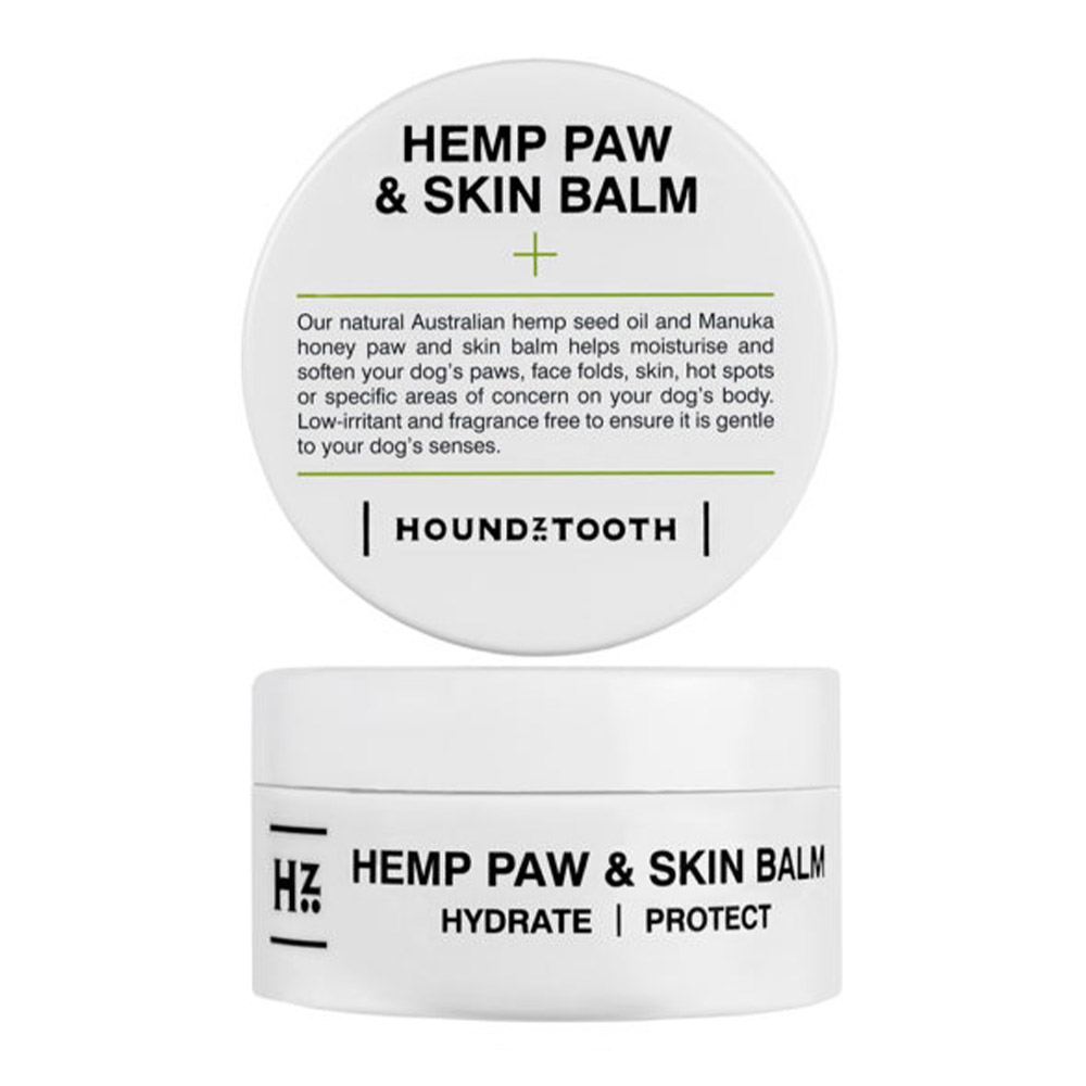 Houndztooth Hemp Paw & Skin Balm for Dogs for Dog Supplies