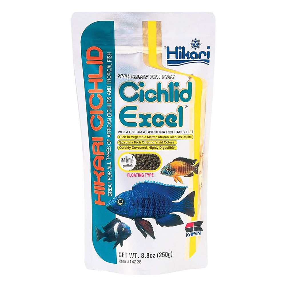 Hikari Floating Cichlid Excel Pellet Fish Food for Fish Supplies