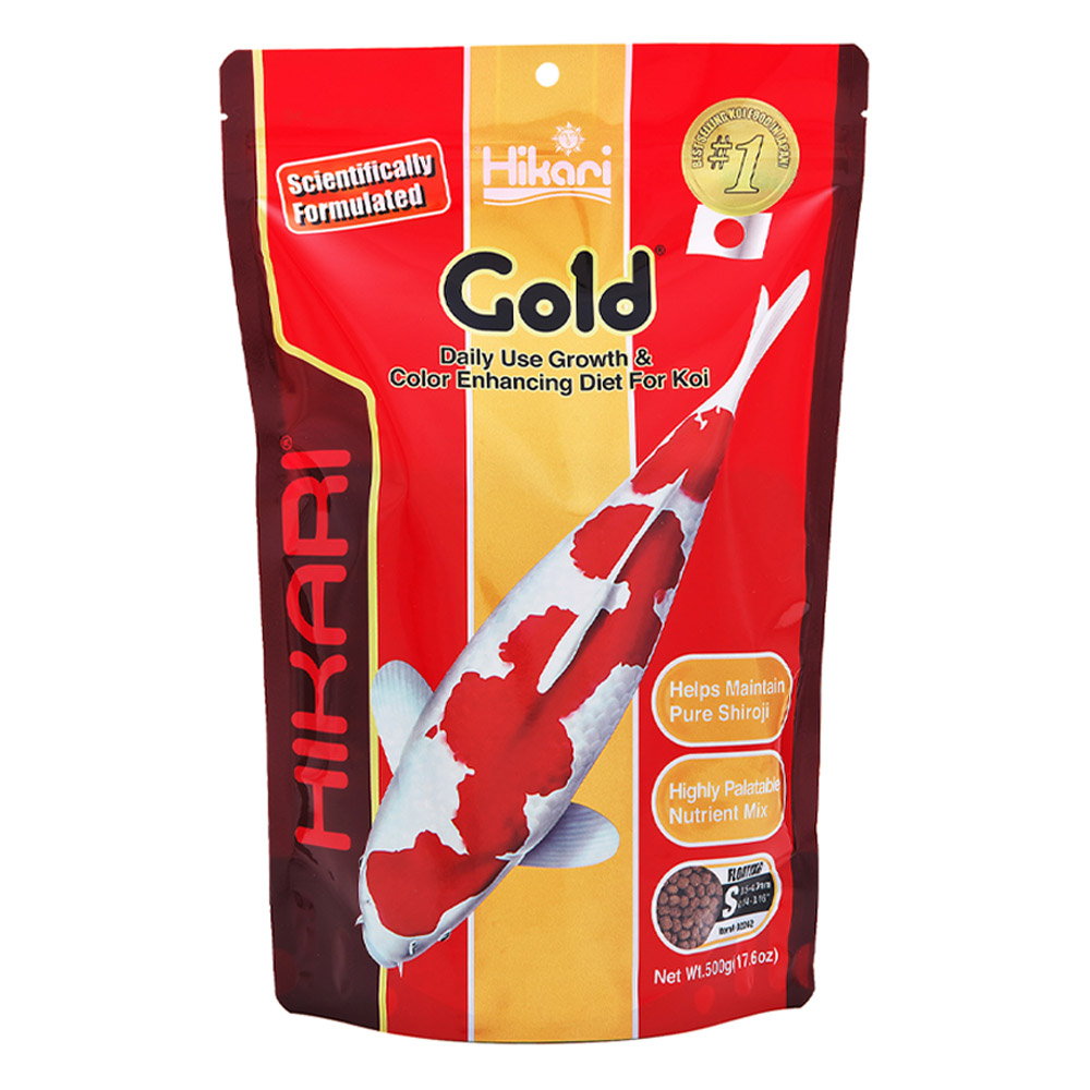 Hikari Gold Daily Use Growth & Color Enhancing Koi Fish Food for Fish Supplies
