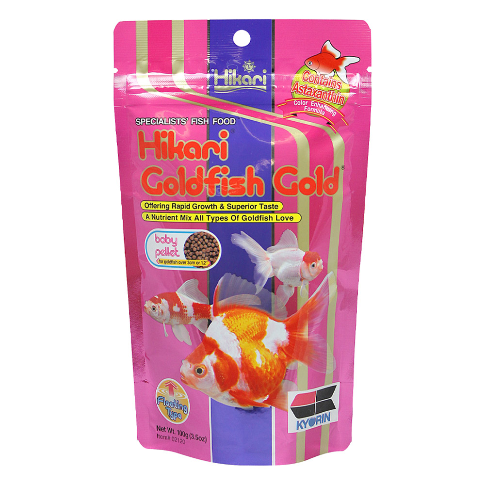 Hikari Goldfish Gold Color Enhancing Fish Food for Fish Supplies