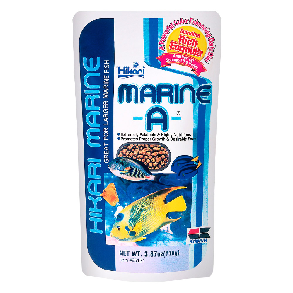 Hikari Marine-A Color Enhancing Larger Fish Food for Fish Supplies