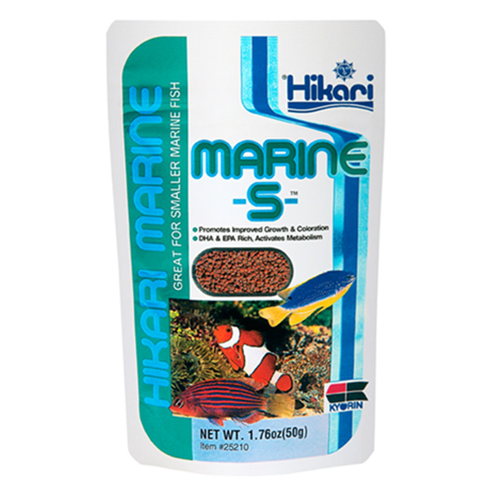 Hikari Marine-S Color Enhancing Smaller Fish Food for Fish Supplies