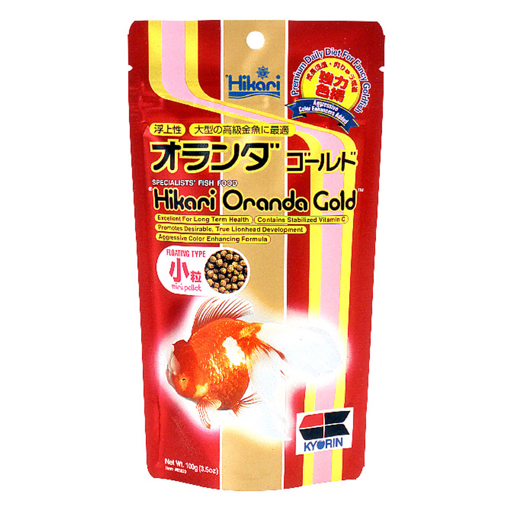 Hikari Oranda Gold Color Enhancing Fancy Fish Food for Fish Supplies