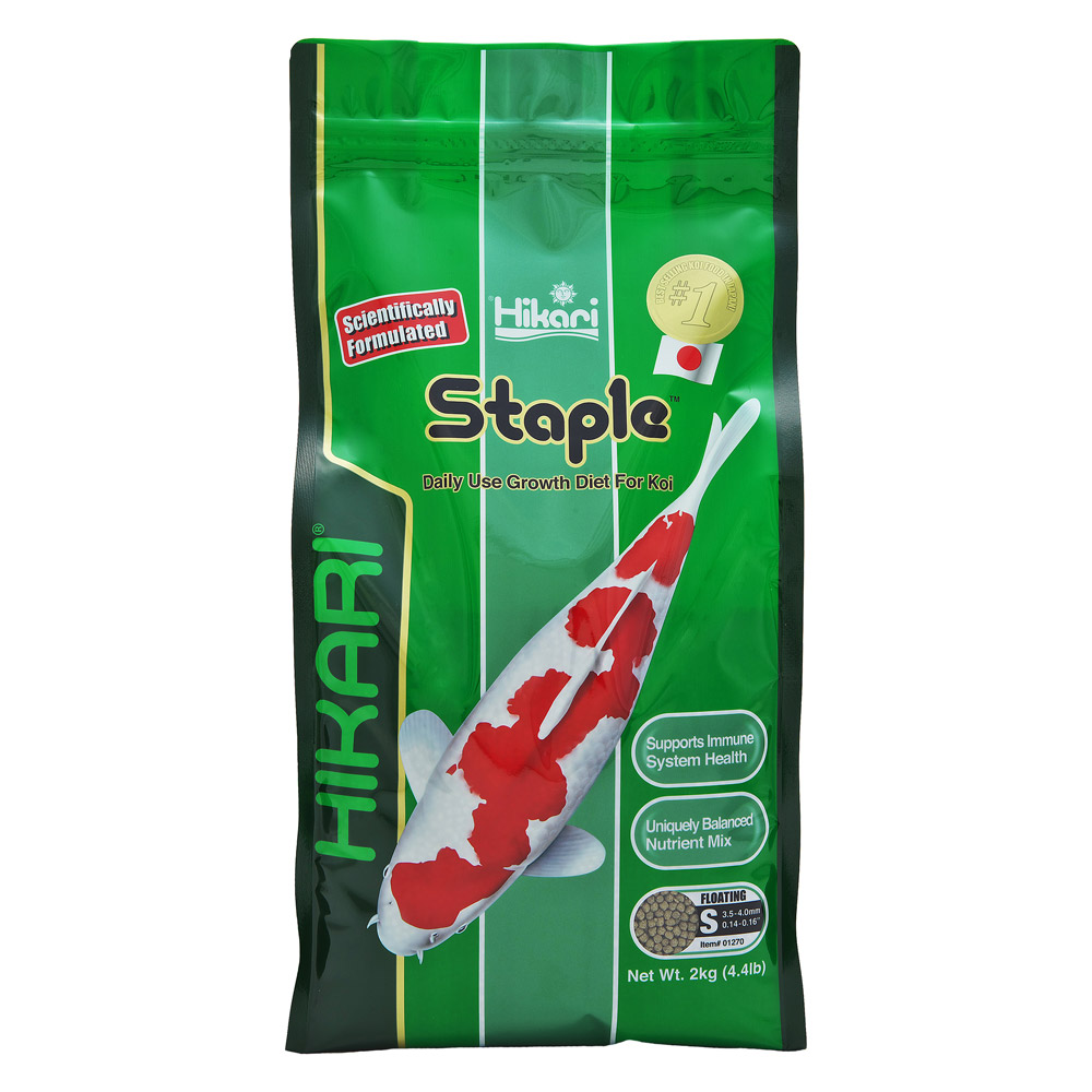 Hikari Staple Daily Use Growth Koi Fish Food for Fish Supplies