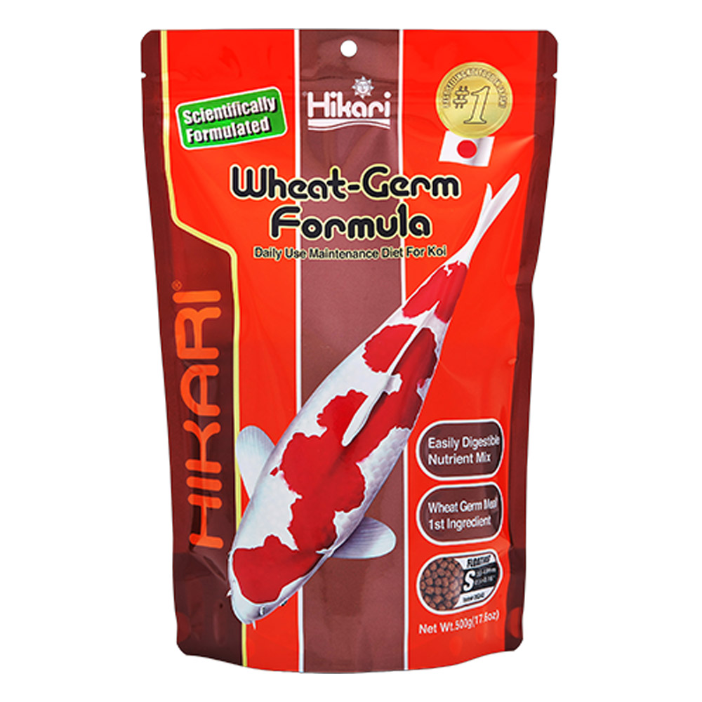 Hikari Wheat-Germ Formula Daily Use Maintenance Koi Fish Food for Fish Supplies