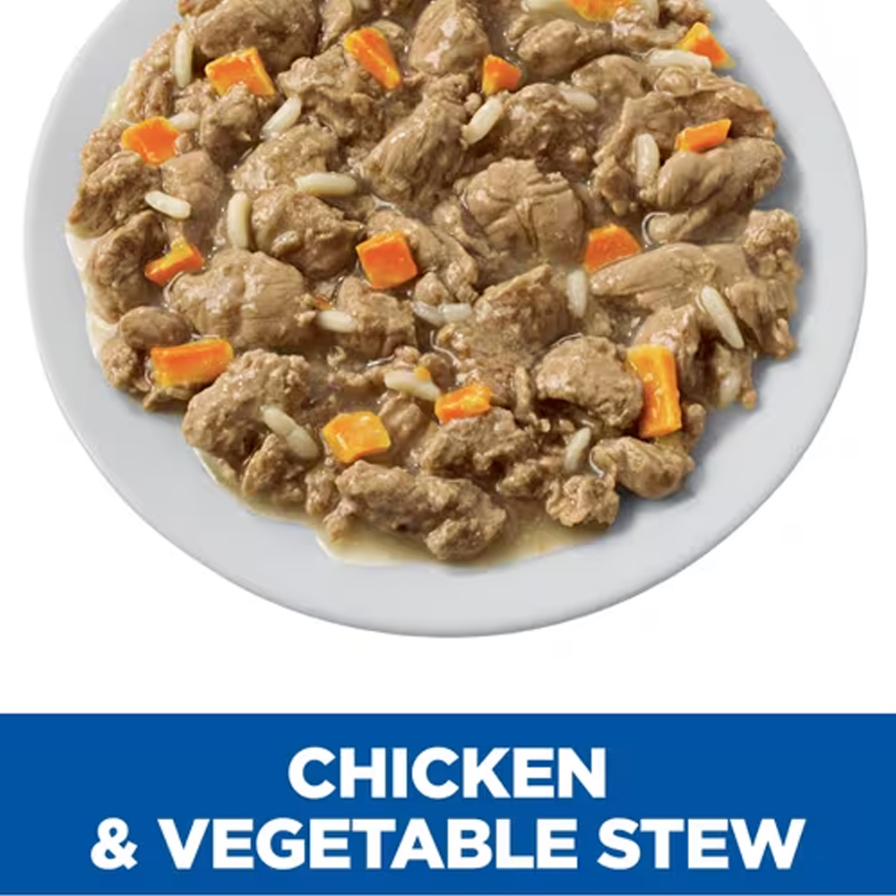 Hill's Prescription Diet Canine i/d Digestive Care Chicken & Vegetable Stew Wet Dog Food 156gm
