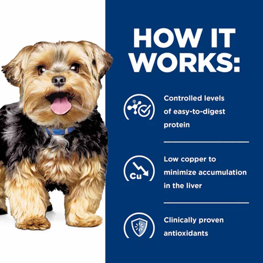 Hill's Prescription Diet Canine l/d Liver Care Original Flavour Wet Dog Food 370gm