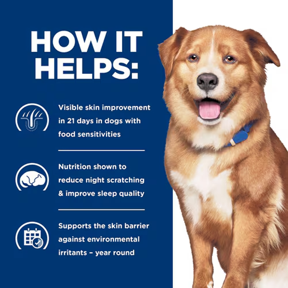 Hill's Prescription Diet Derm Complete Environmental/Food Sensitivities Rice & Egg Recipe Dry Dog Food