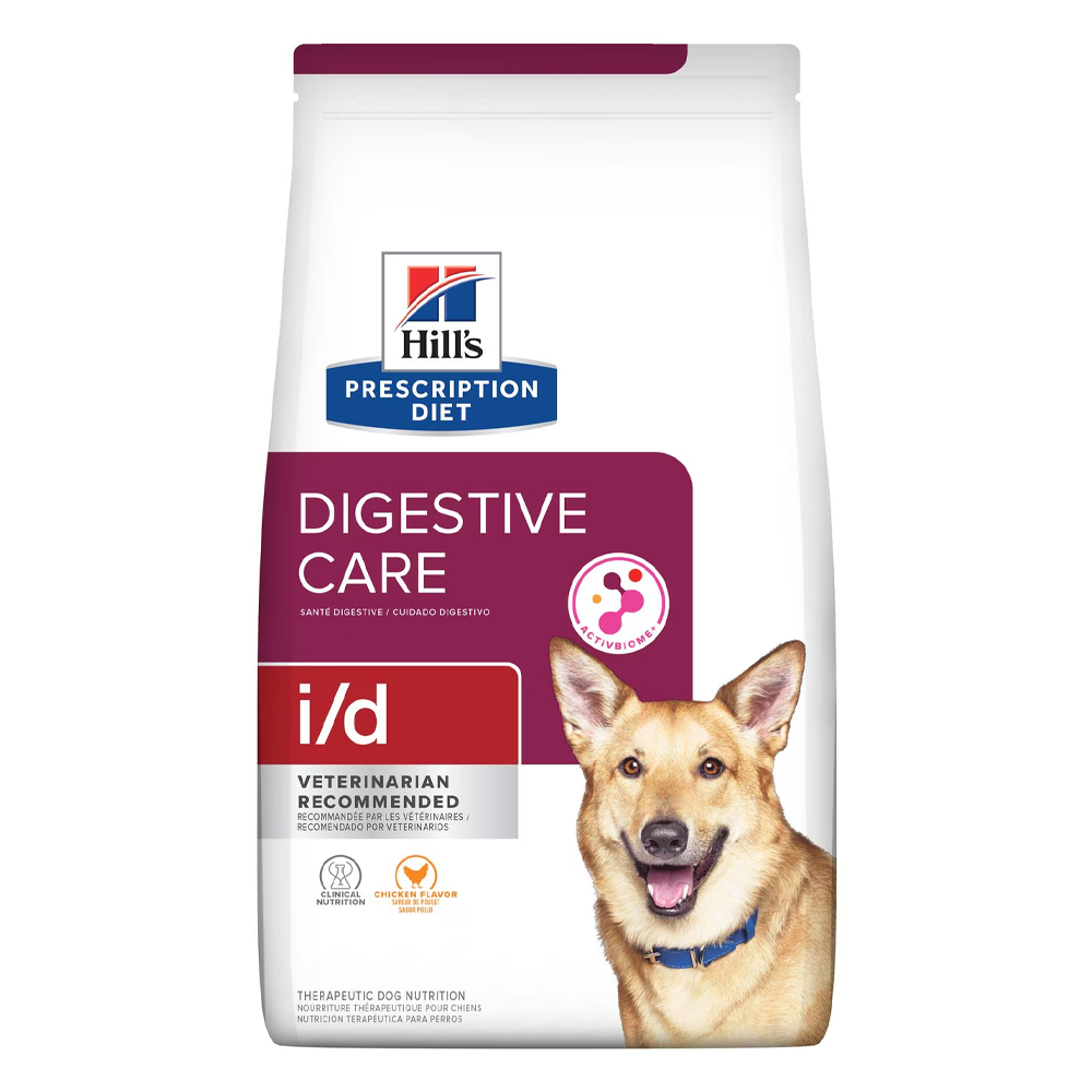 Hill's Prescription Diet Dog I/D Digestive Care Chicken Flavour Dry Dog Food  3.85 Kg