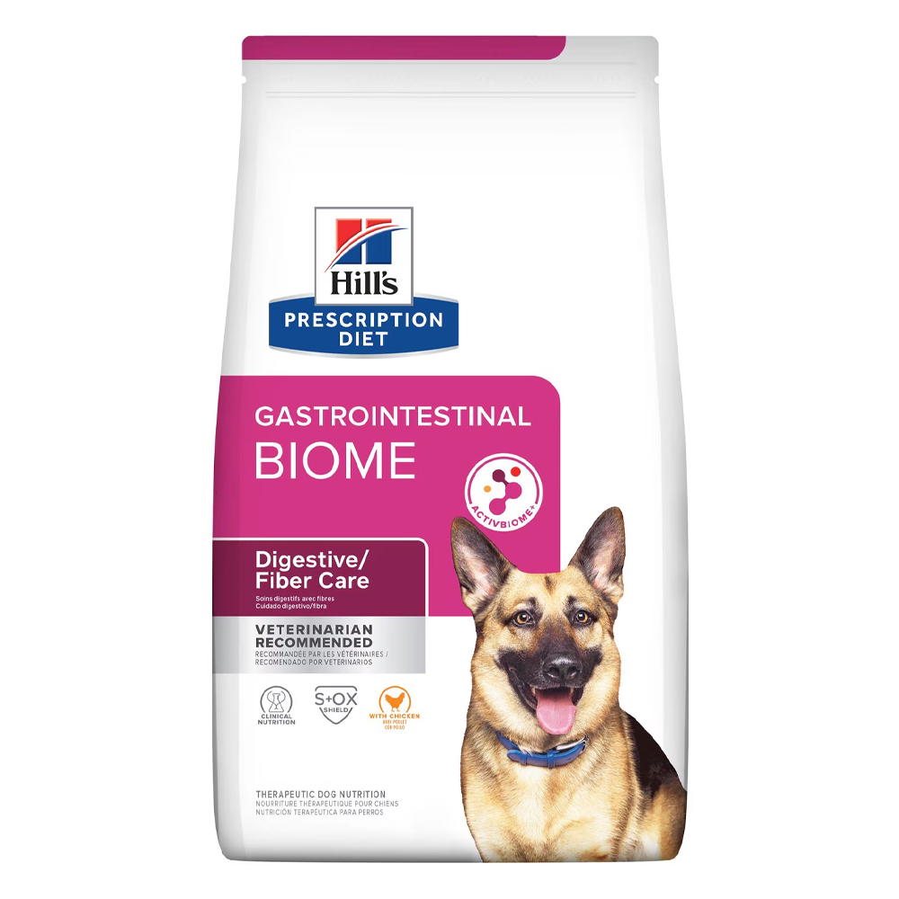 Hill's Prescription Diet Gastrointestinal Biome Digestive/Fibre Care with Chicken Dry Dog Food