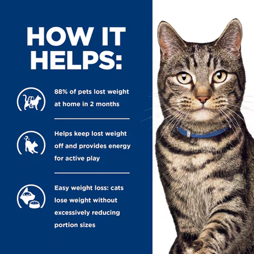 Hill's Prescription Diet Metabolic Weight Loss & Maintenance Chicken Flavour Dry Cat Food