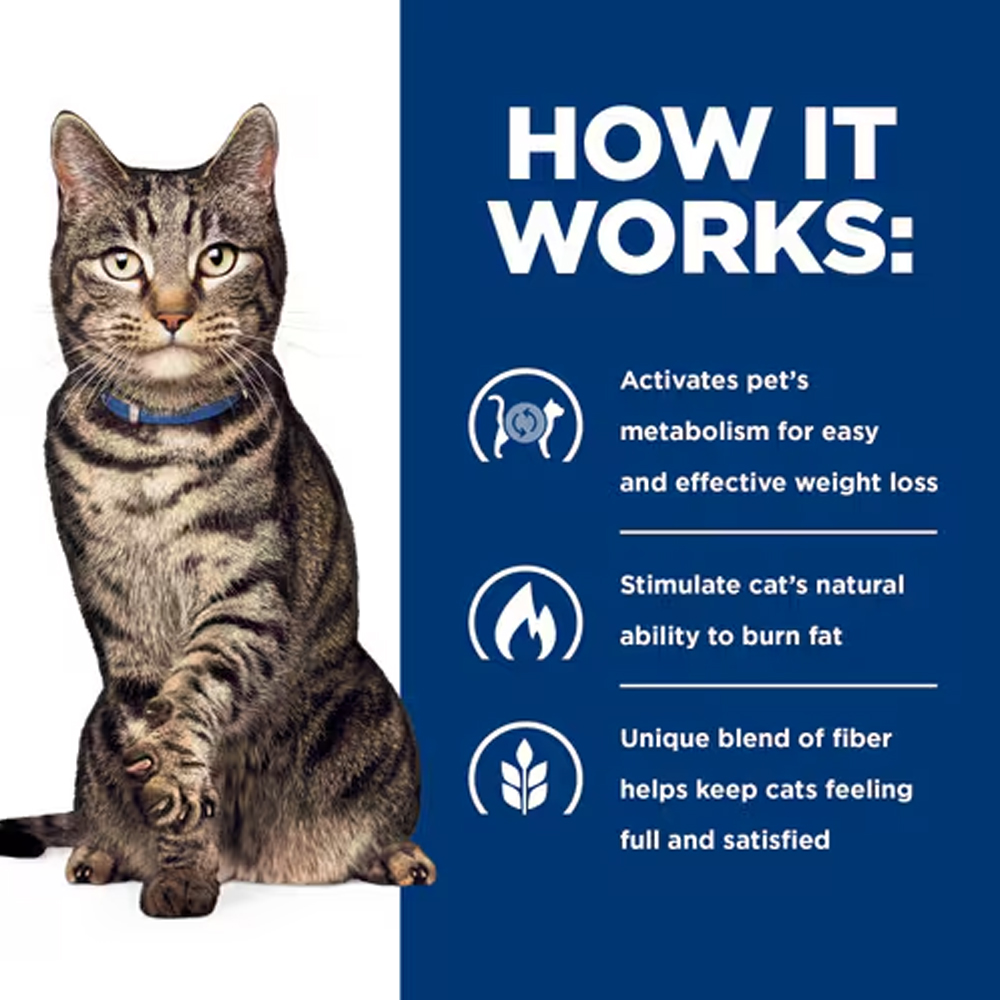 Hill's Prescription Diet Metabolic Weight Loss & Maintenance Chicken Flavour Dry Cat Food