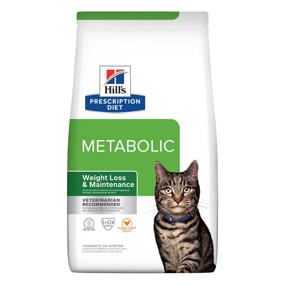 Hill's Prescription Diet Metabolic Weight Loss & Maintenance Chicken Flavour Dry Cat Food  3.85 Kg