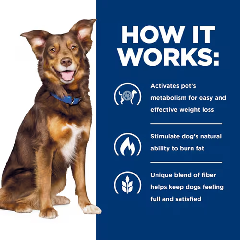 Hill's Prescription Diet Metabolic Weight Loss & Maintenance Chicken Flavour Dry Dog Food