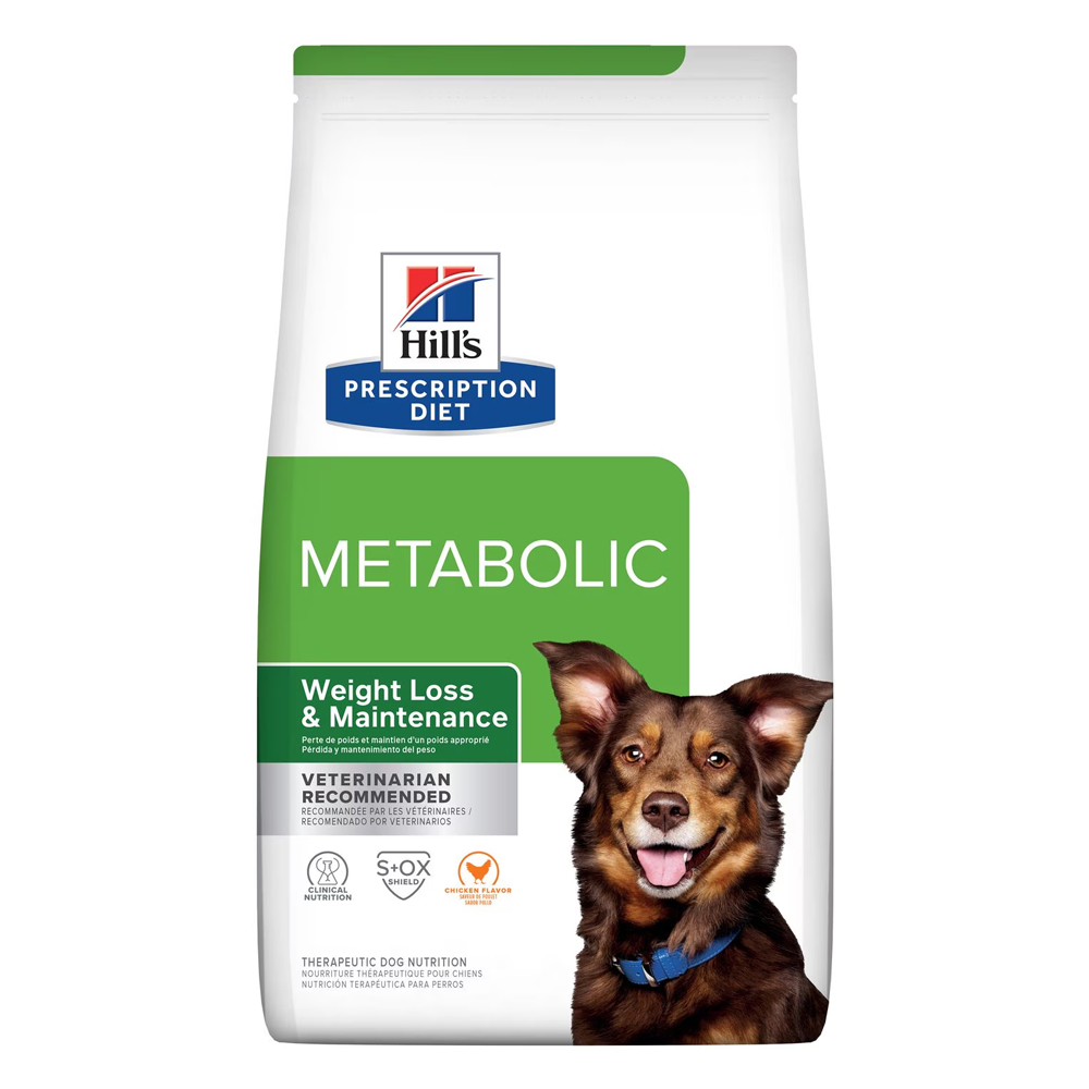 Hill's Prescription Diet Metabolic Weight Loss & Maintenance Chicken Flavour Dry Dog Food