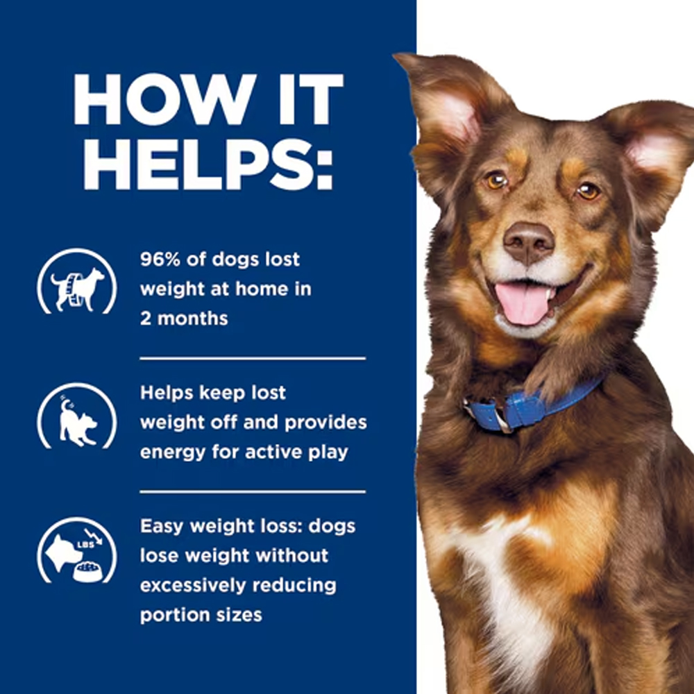 Hill's Prescription Diet Metabolic Weight Loss & Maintenance Flavoured with Chicken Wet Dog Food 370gm