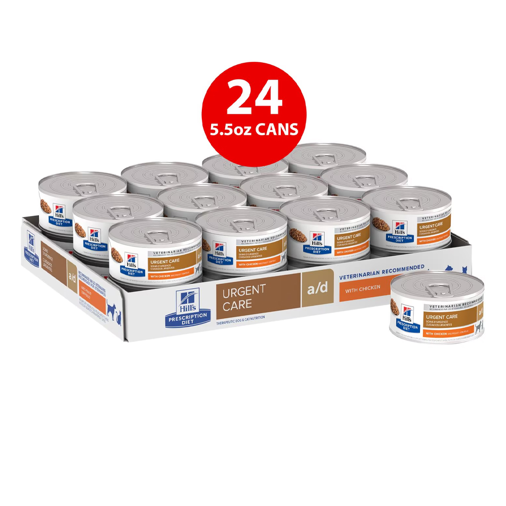 Hill's Prescription Diet a/d Urgent Care with Chicken Wet Dog & Cat Food 156gm