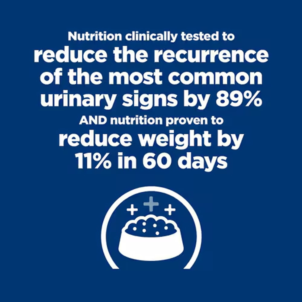 Hill's Prescription Diet c/d Multicare Stress Urinary + Metabolic Weight Chicken Flavour Dry Cat Food