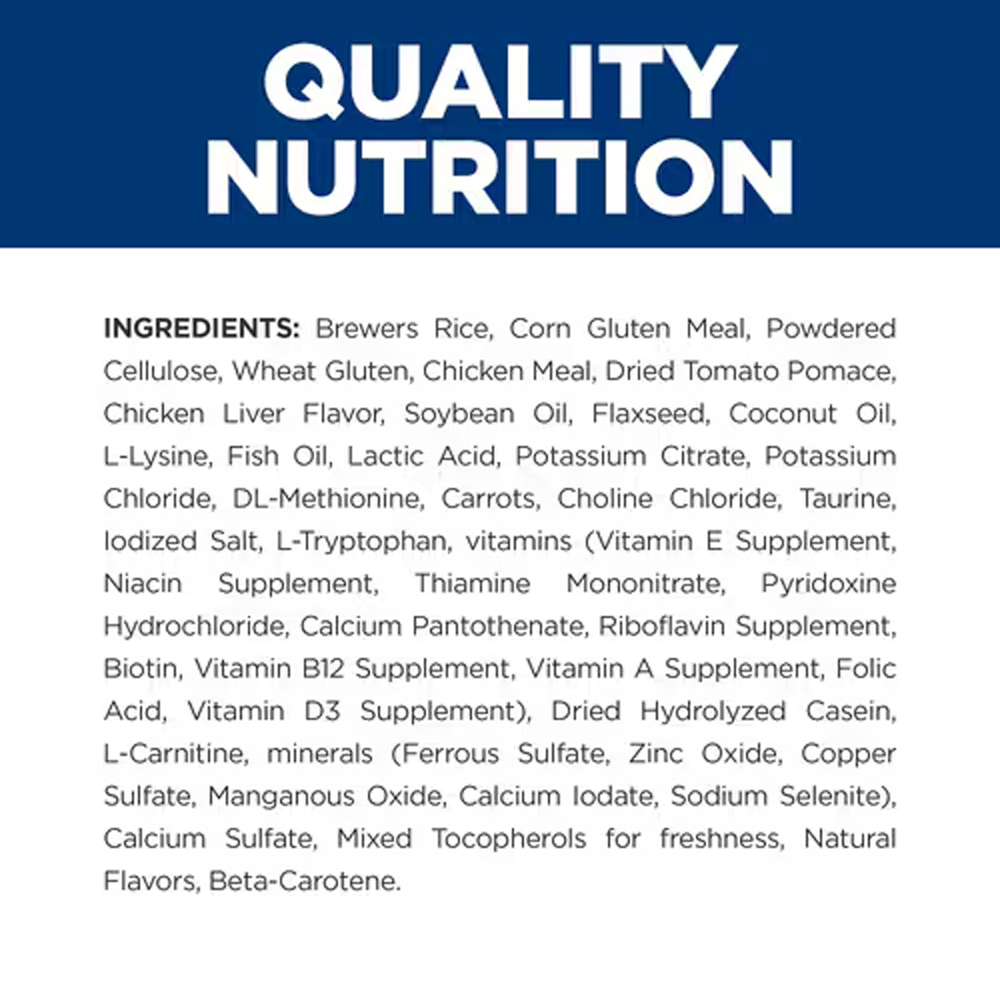 Hill's Prescription Diet c/d Multicare Stress Urinary + Metabolic Weight Chicken Flavour Dry Cat Food