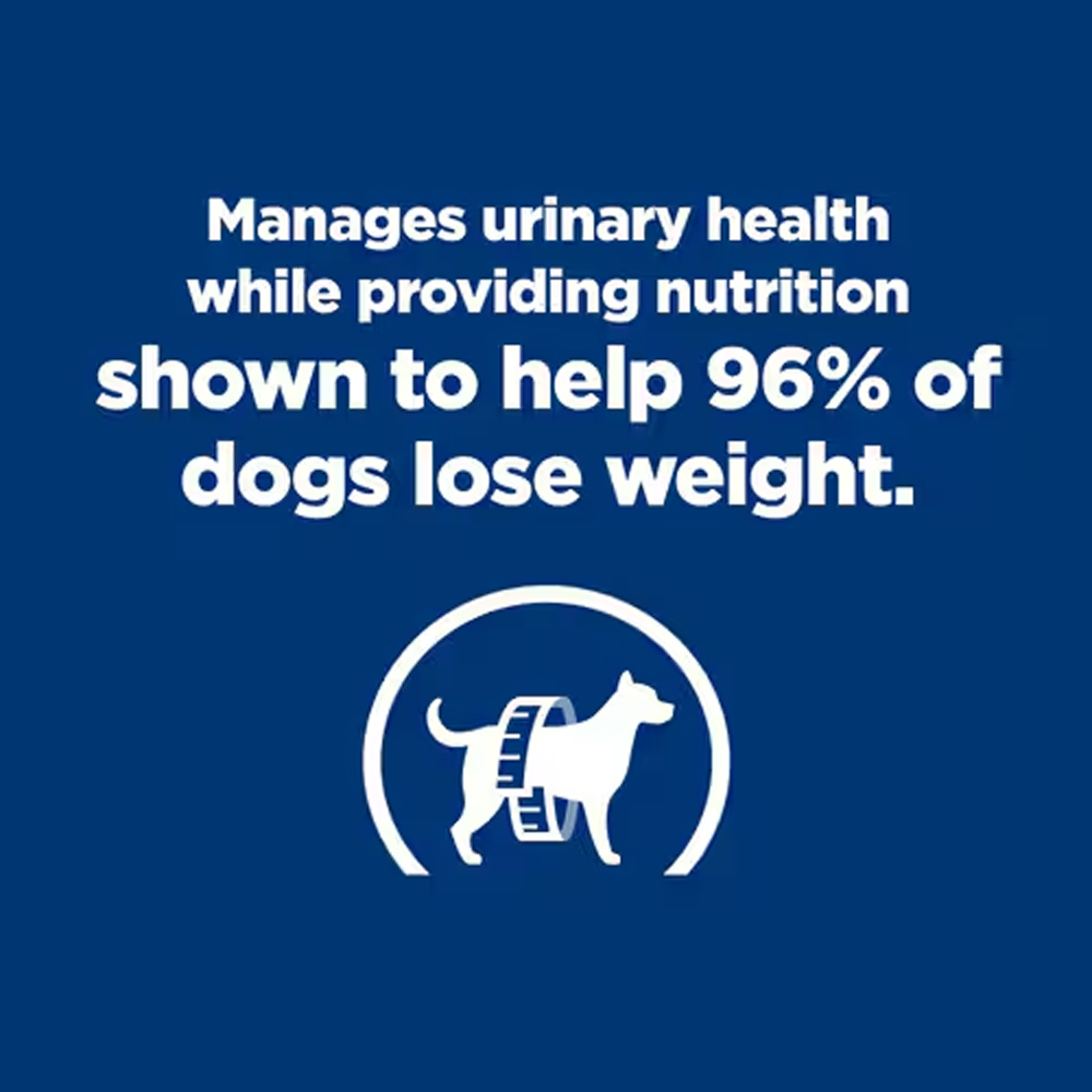 Hill's Prescription Diet c/d Multicare Urinary + Metabolic Weight Chicken Flavour Dry Dog Food