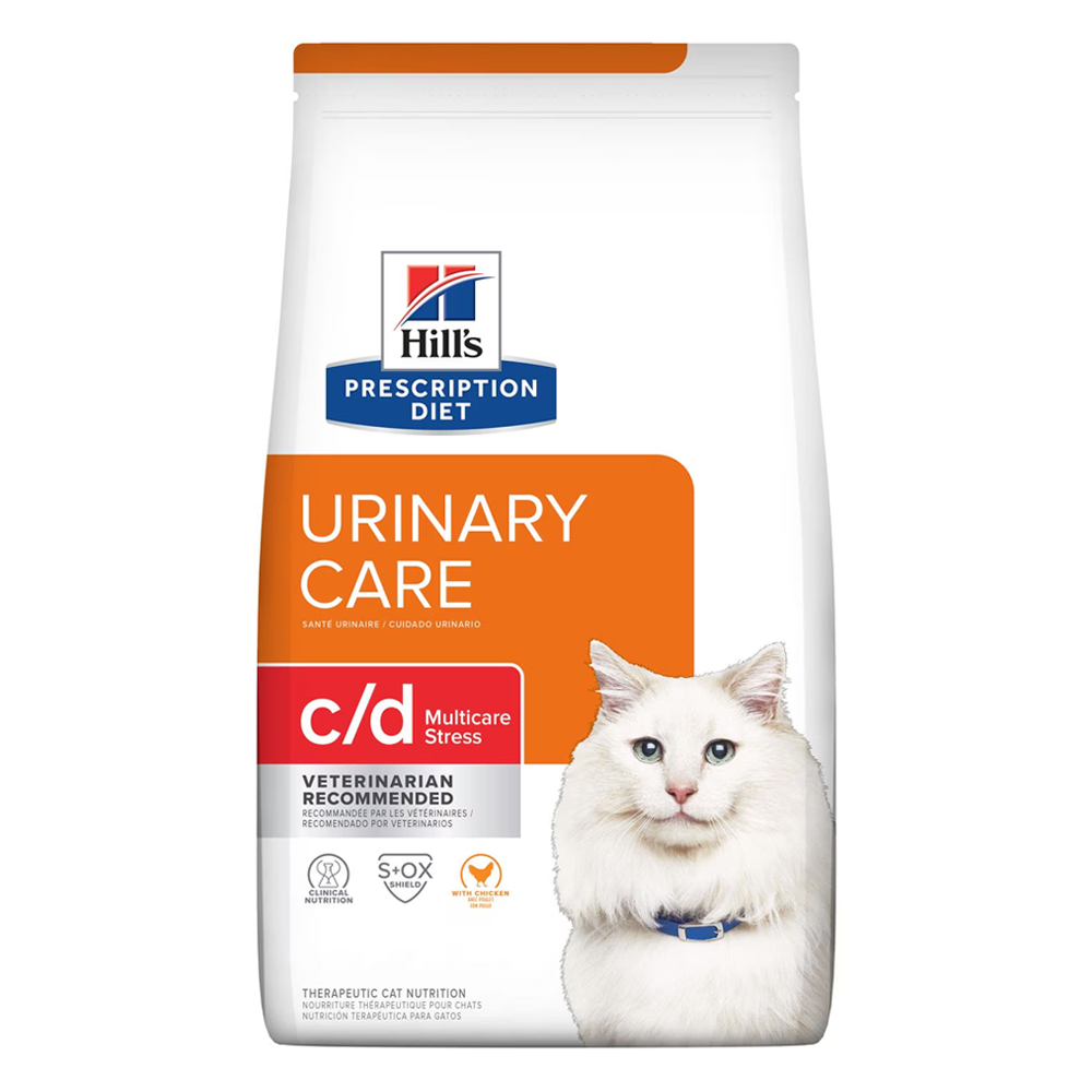 Hill's Prescription Diet C/D Multicare Stress Urinary Care With Chicken Dry Cat Food  1.8 Kg