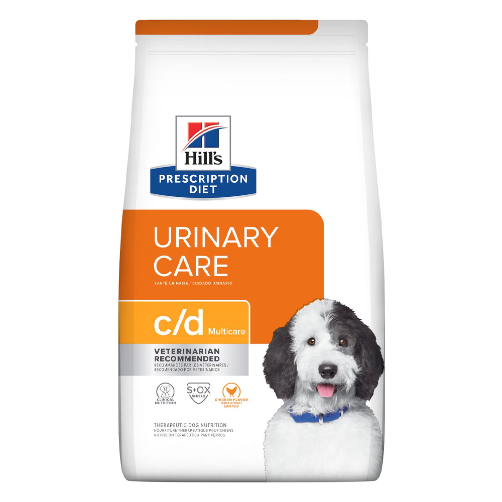 Hill's Prescription Diet C/D Multicare Urinary Care Chicken Flavour Dry Dog Food  7.98 Kg