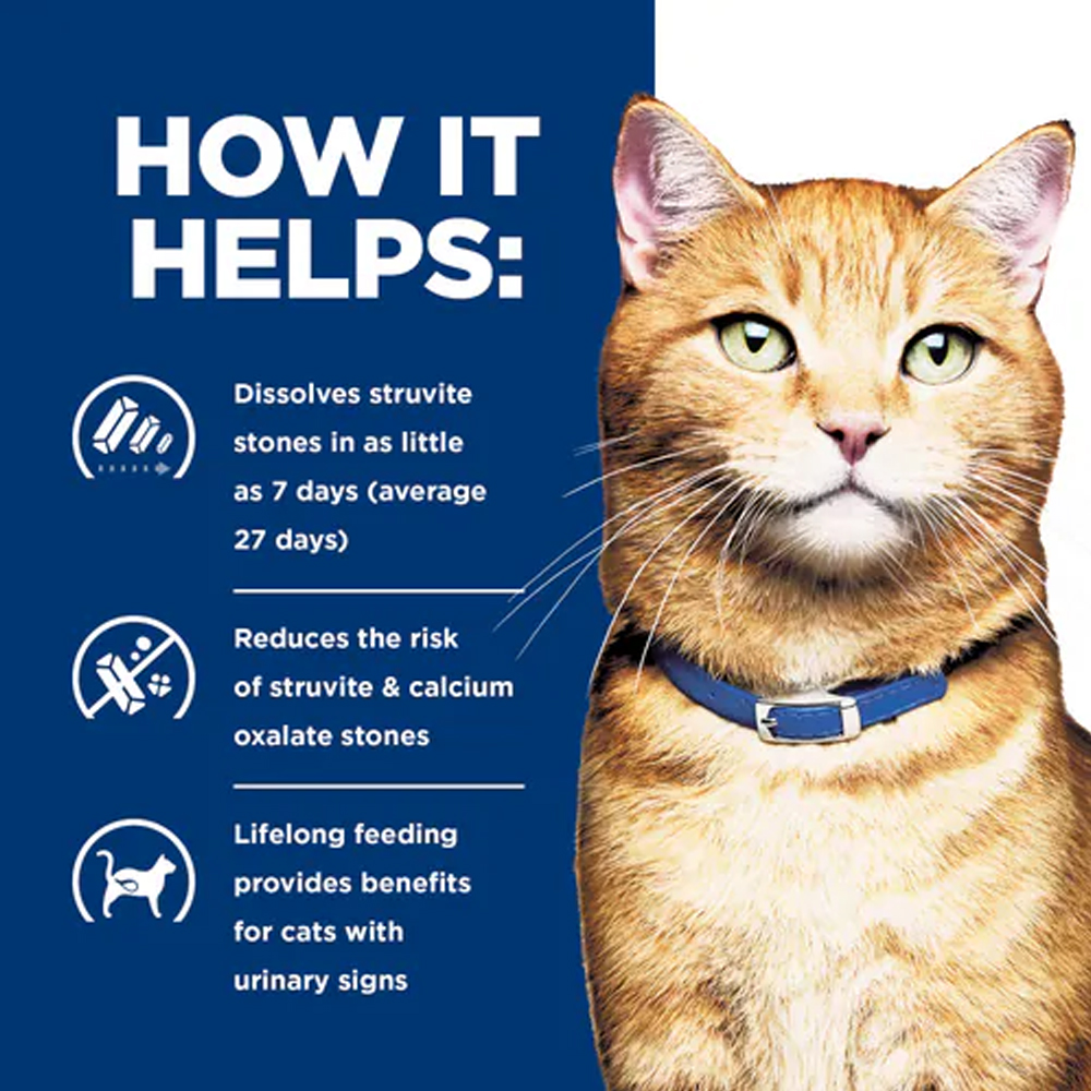 Hill's Prescription Diet c/d Multicare Urinary Care Tender Chunks in Gravy with Chicken Wet Cat Food 85gm