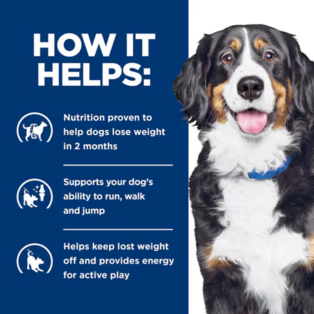 Hill's Prescription Diet Metabolic Weight + j/d Mobility Chicken Flavour Dry Dog Food