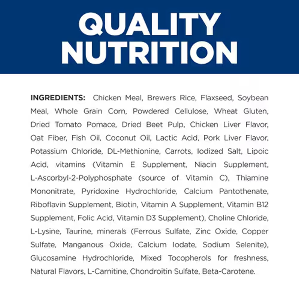 Hill's Prescription Diet Metabolic Weight + j/d Mobility Chicken Flavour Dry Dog Food