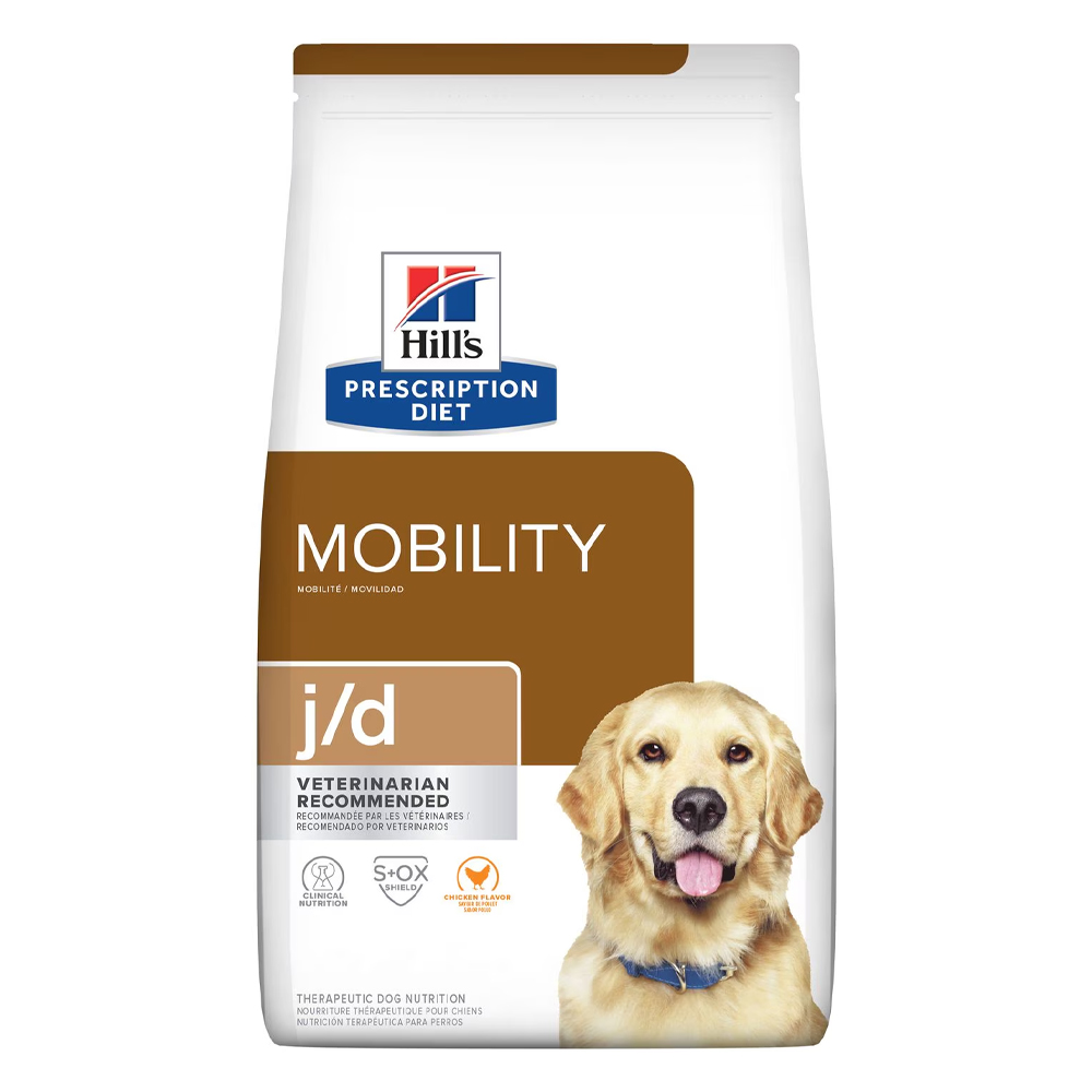 Hill's Prescription Diet J/D Mobility Chicken Flavour Dry Dog Food  3.85 Kg