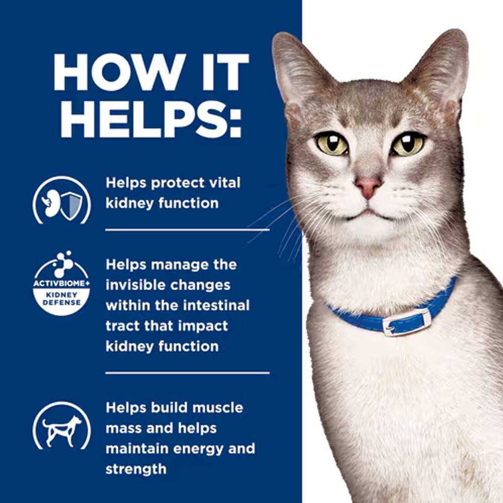 Hill's Prescription Diet k/d Kidney Care Pate with Tuna Wet Cat Food 156gm